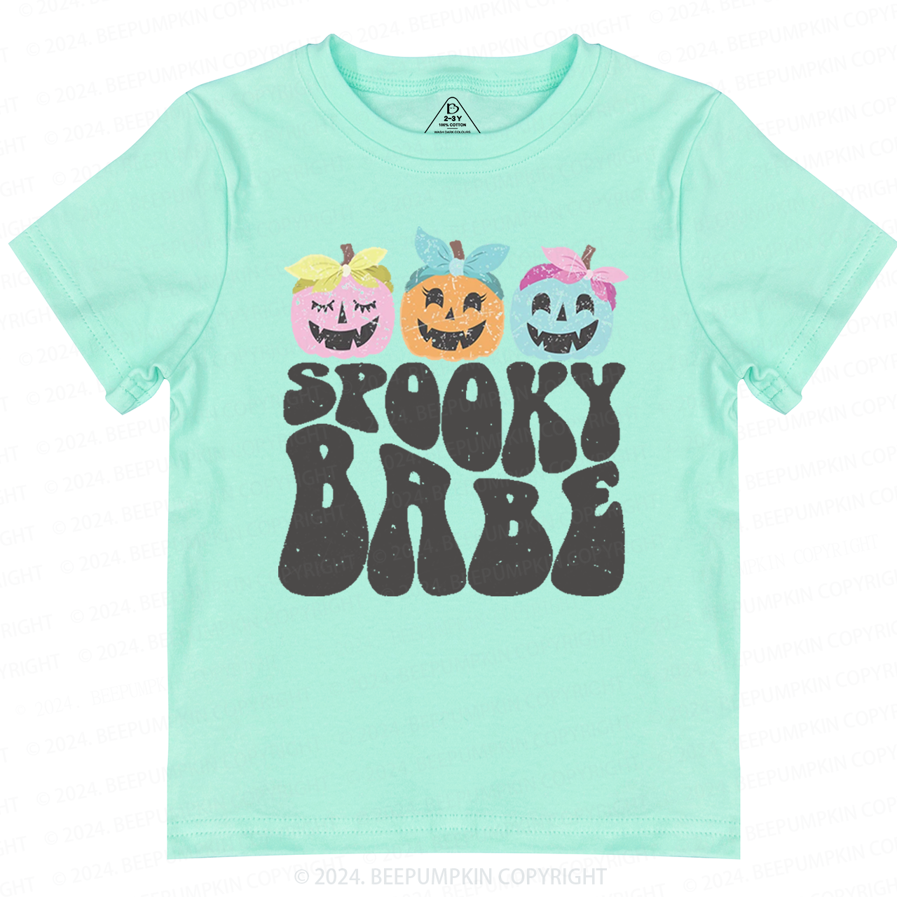 Spooky Babe Halloween Toddler&Kids Tees 