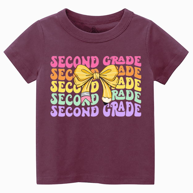 Personalized Retro Back To Shool Toddler&Kid's Tees Beepumpkin 