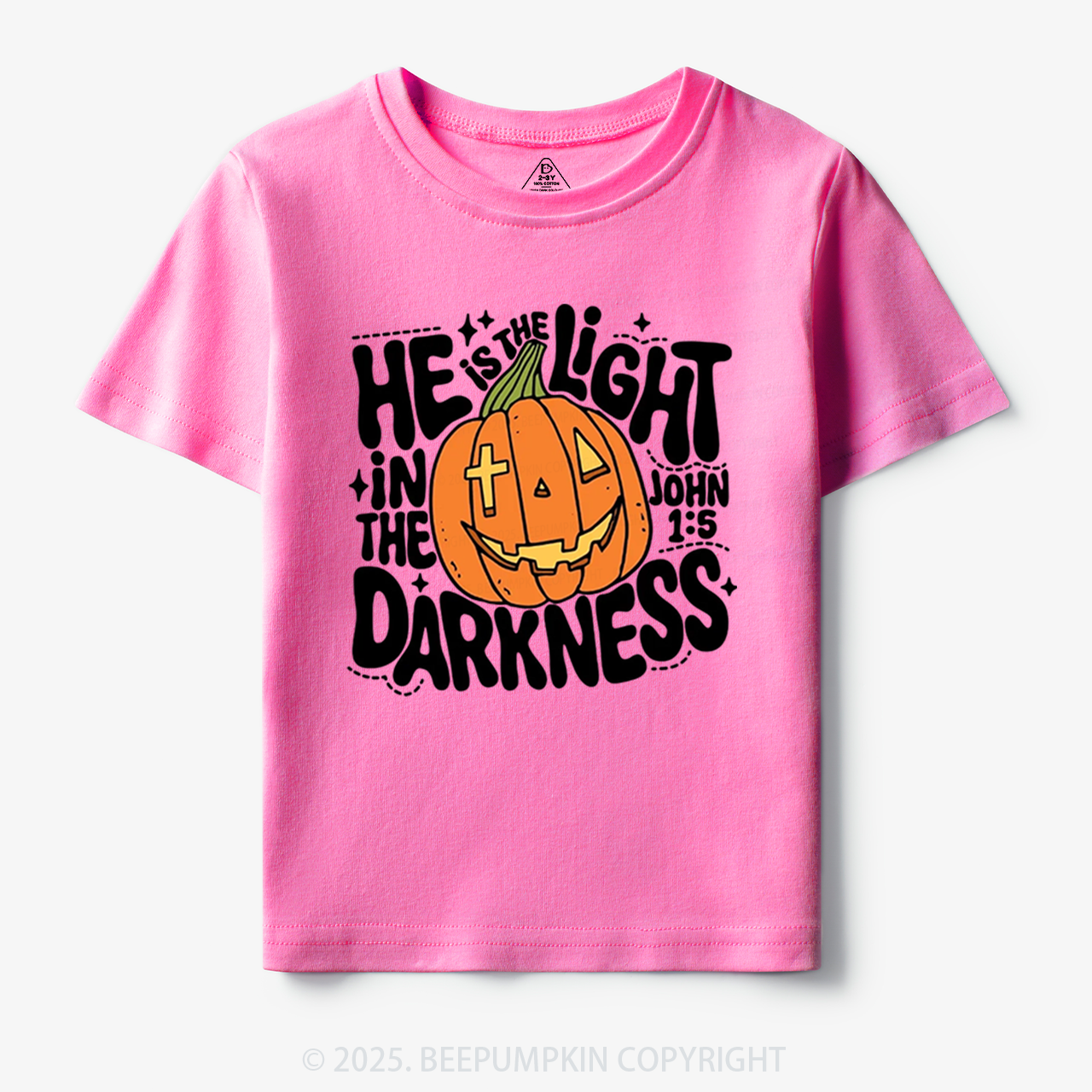 He Is The Light In The Dark Toddler&Kid's Tees Beepumpkin