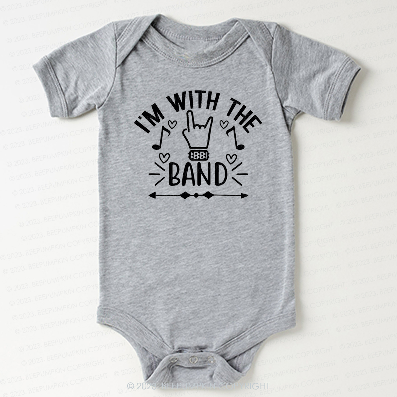 I'm With The Band Bodysuit For Baby