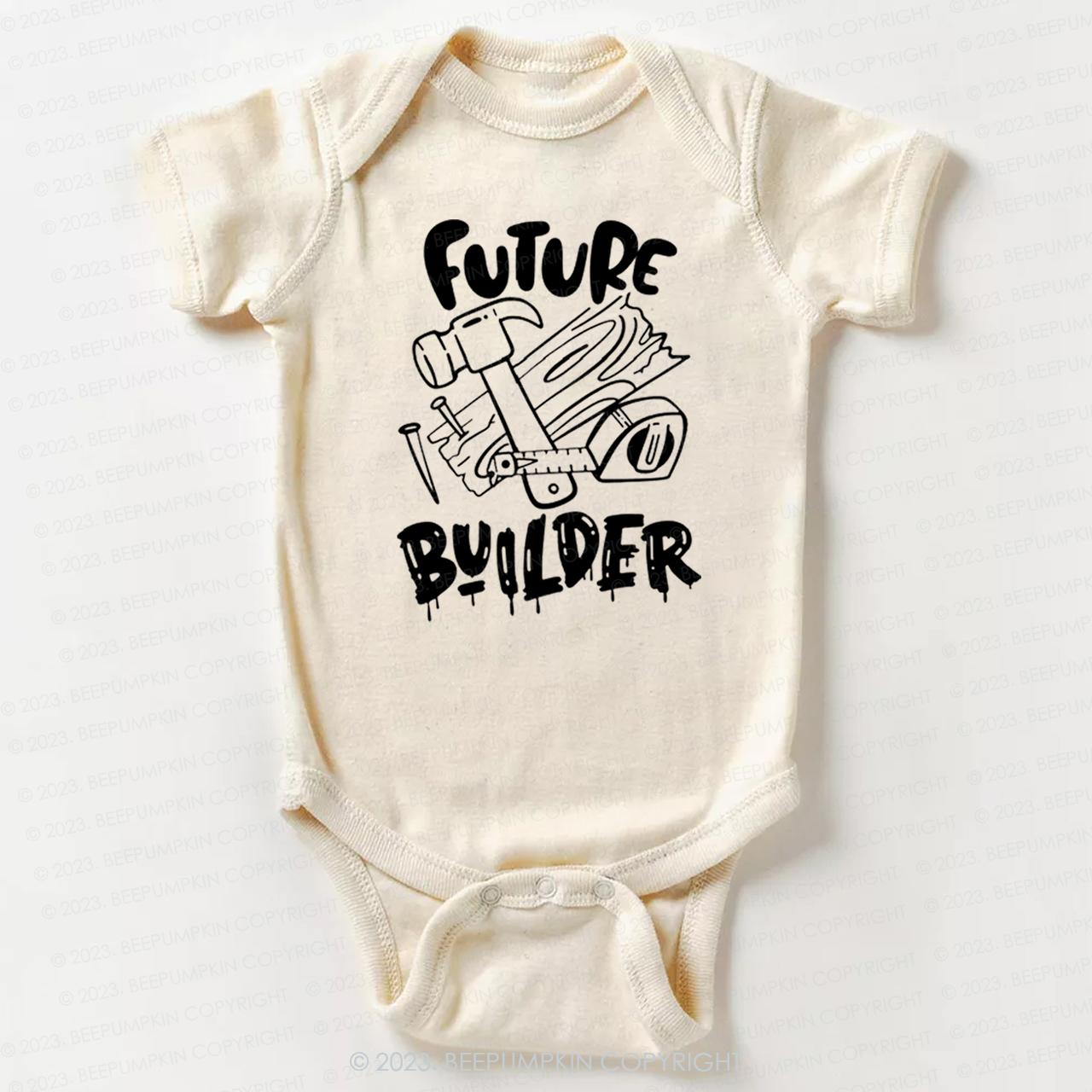 Future Builder Carpenter Bodysuit For Baby