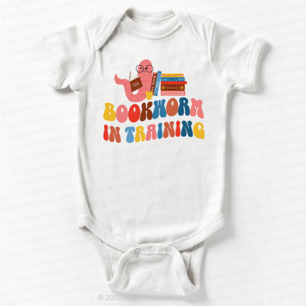 Bookworm In Training Bodysuit For Baby