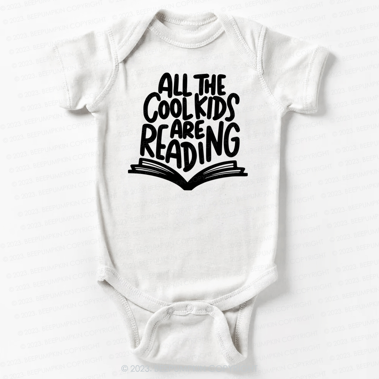 All The Cool Kids Are Reading Bodysuit For Baby