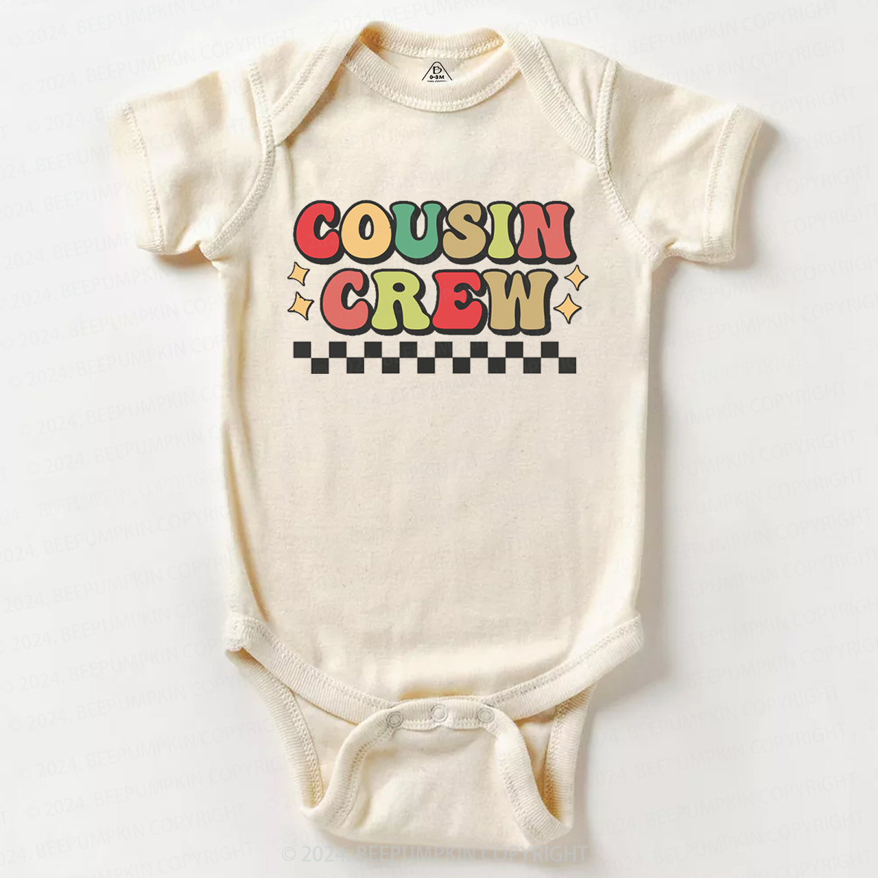  Colorful Cousin Crew Baby Bodysuit 