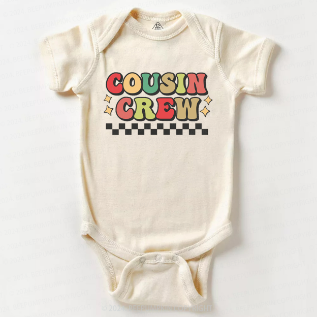  Colorful Cousin Crew Baby Bodysuit 