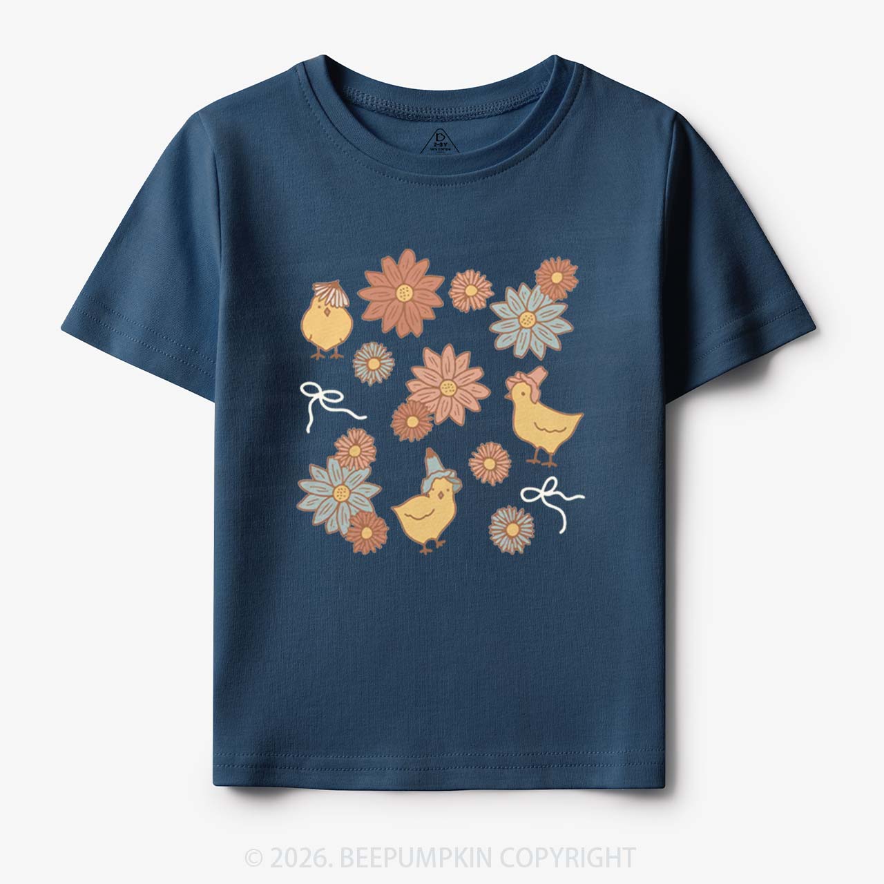 Farm Flower Chicks Toddler&Kid's Tees