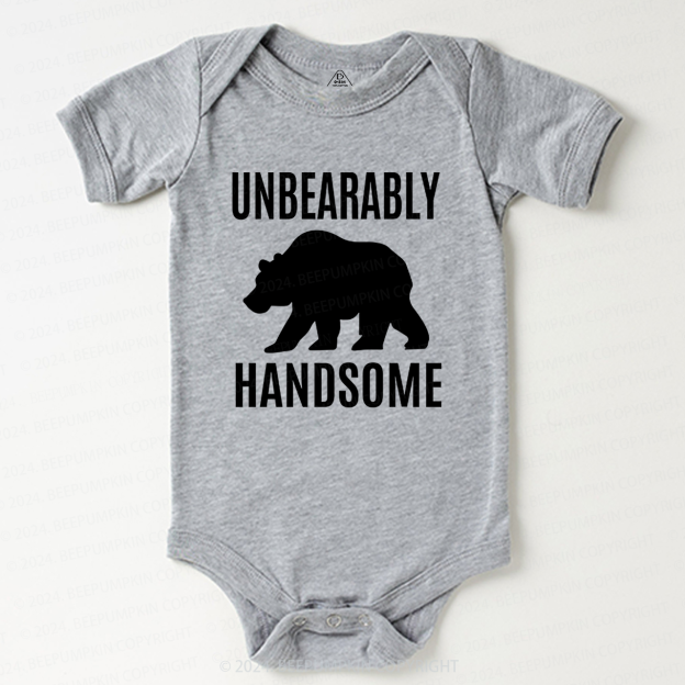 Unbearably Handsome Bodysuit For Baby 7