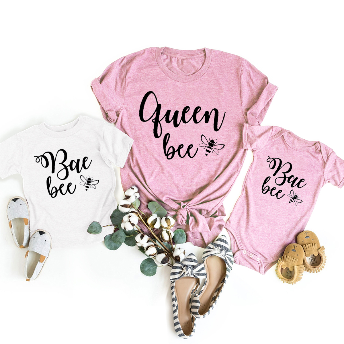 Queen Bee Bae Bee Mom&Me Shirt