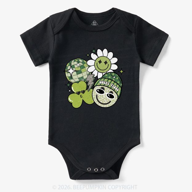 Disco Lucky Vibes Bodysuit For Baby