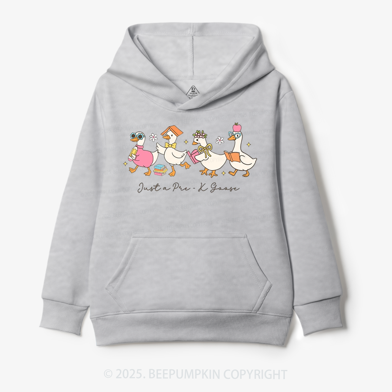 Personalized Back To School Goose Kid's Hoodies Beepumpkin