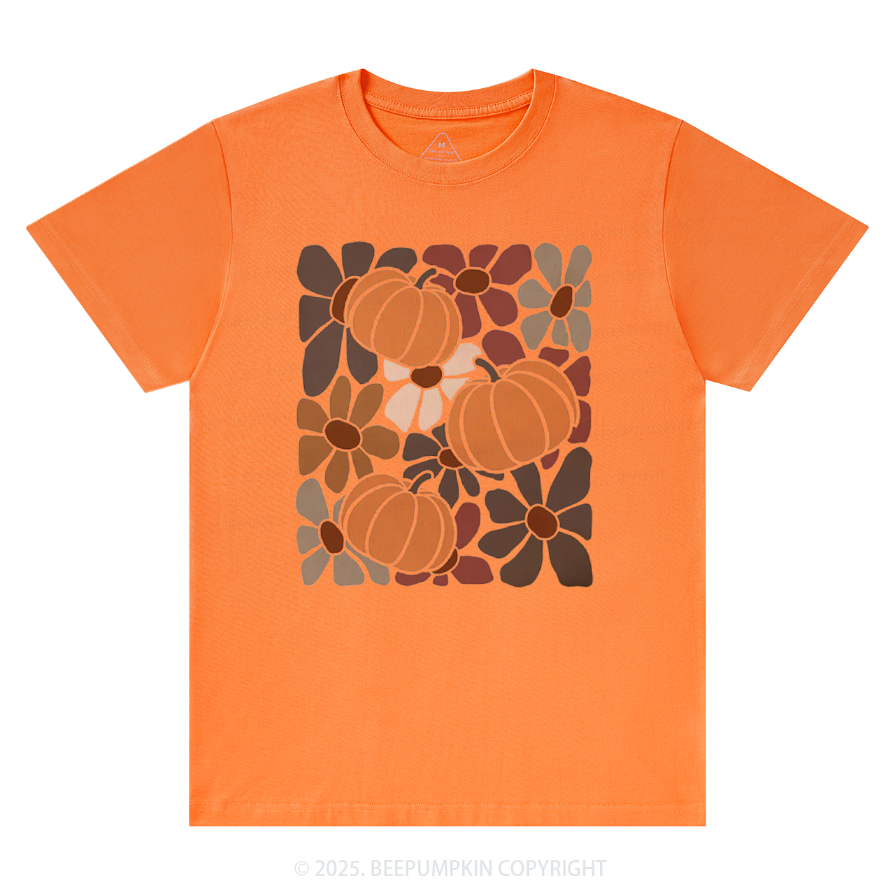 Boho Floral Fall T-Shirts Beepumpkin 
