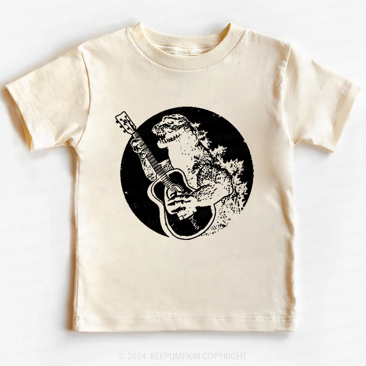  Funny Vintage Guitar Toddler&Kids Tees 8