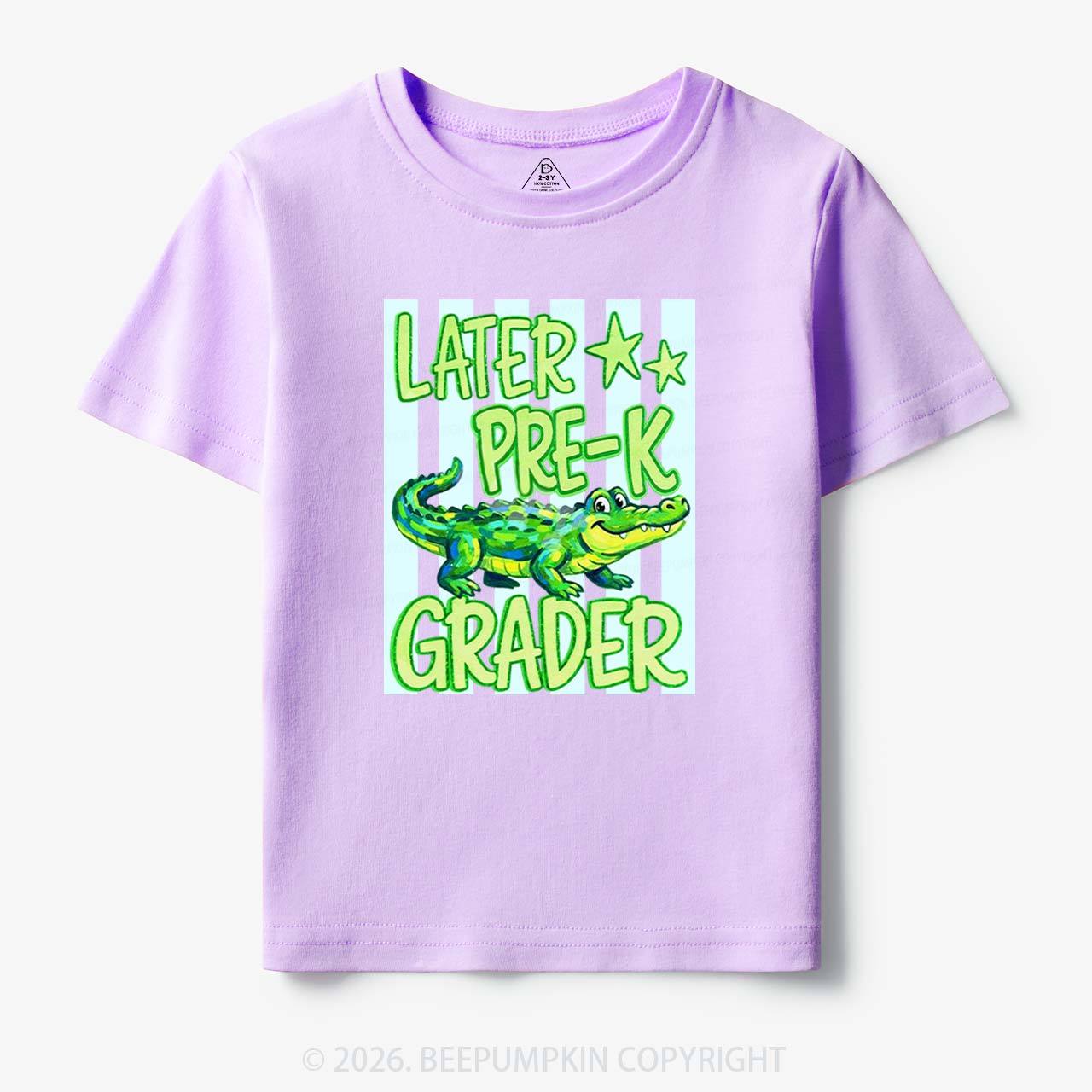 Later Gator Pre-k 1st/2nd/3rd/4th/5th Grade Toddler&Kid's Tees