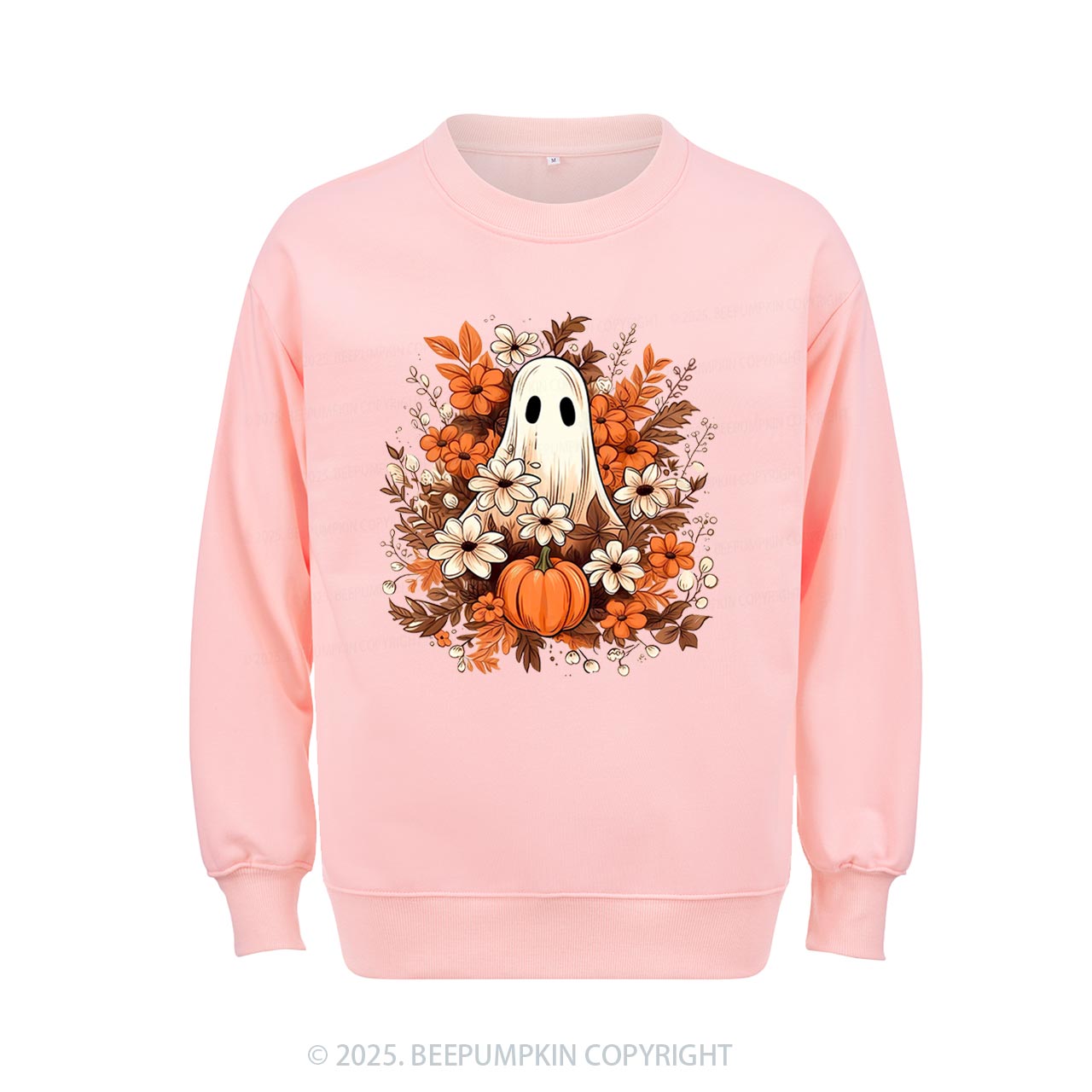 Watercolor Spooky Ghost Sweatshirt Beepumpkin
