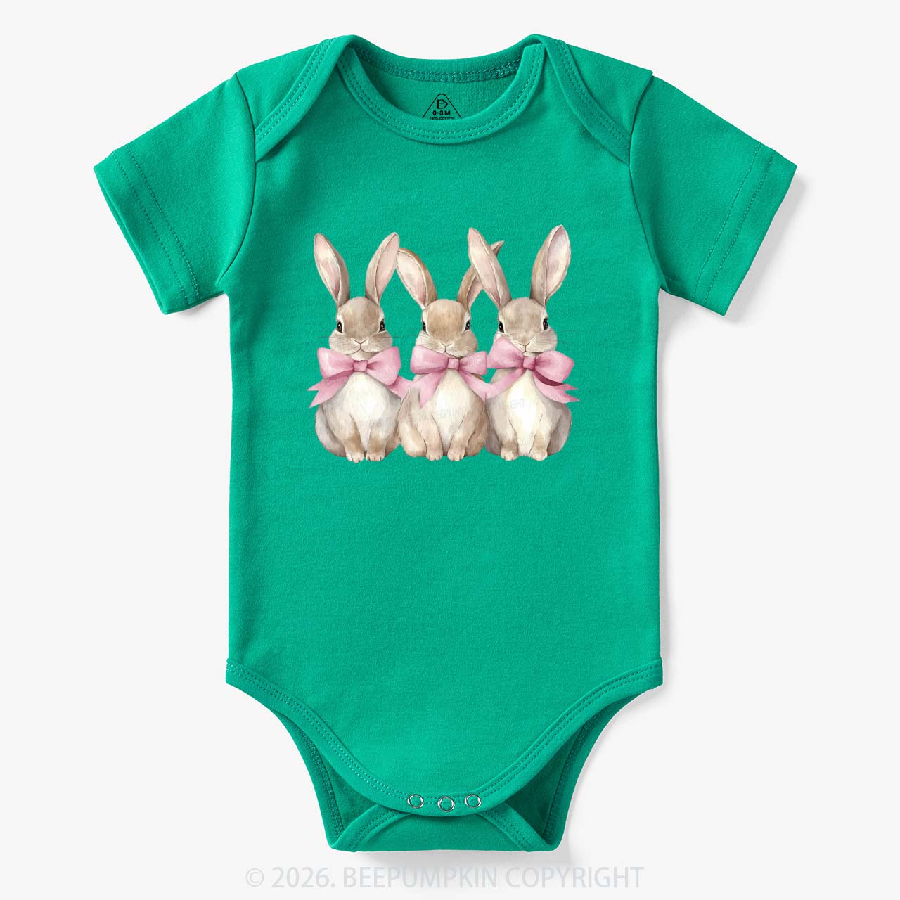 Triple Bunny Hug Easter Bodysuit