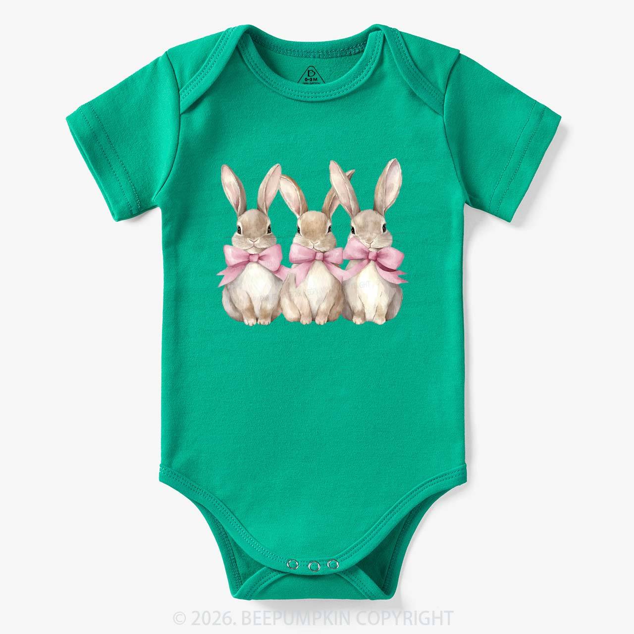 Triple Bunny Hug Easter Bodysuit
