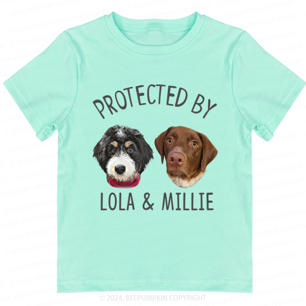 Personalized Digital Dogs And Cats Toddler&Kids Tees 