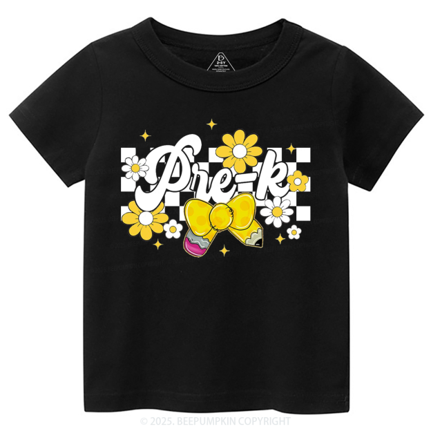 Personalized Golden Glow Of Grade Toddler&Kid's Tees Beepumpkin