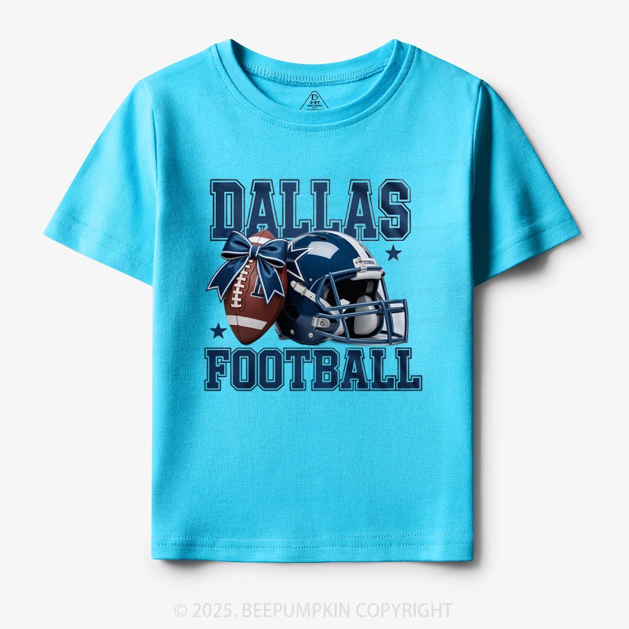  Football Vintage Toddler&Kid's Tees Beepumpkin