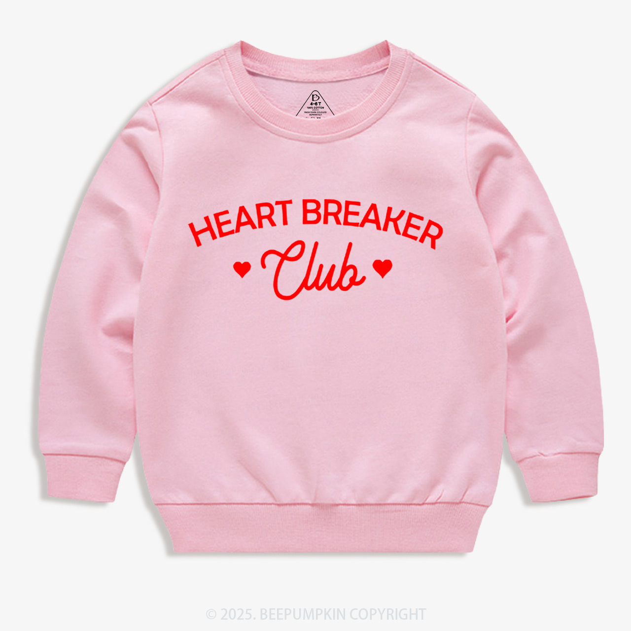 Heart Breaker Club Valentine's Day Kid's Sweatshirt