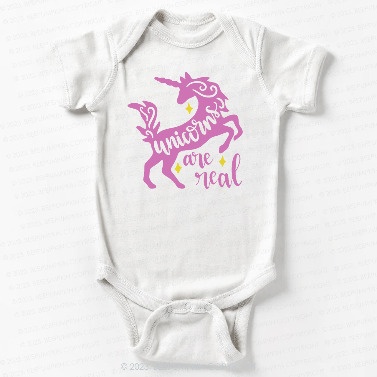 Unicorn Are Reals Bodysuit For Baby
