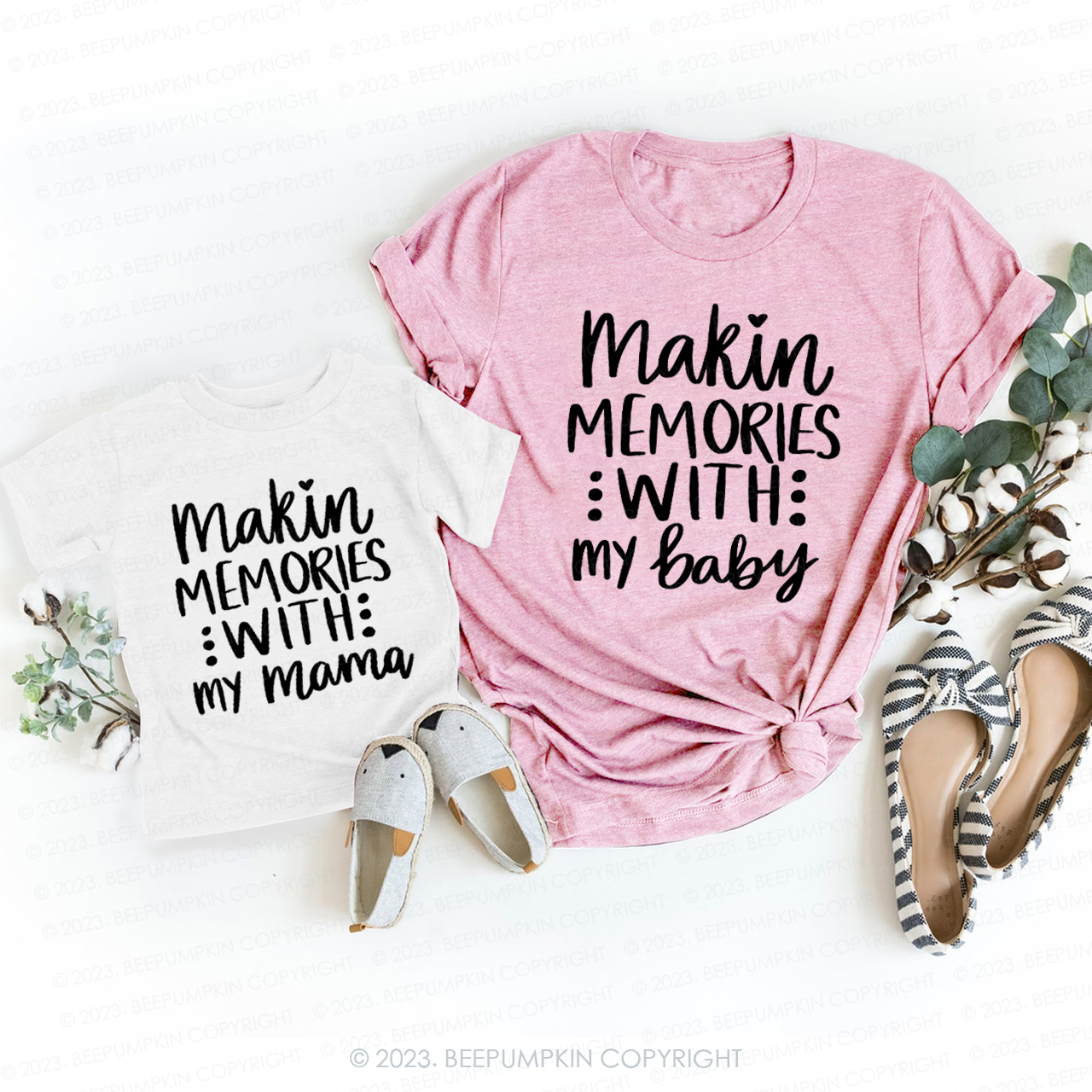 Making Memories With My Baby T-Shirts For Mom&Me