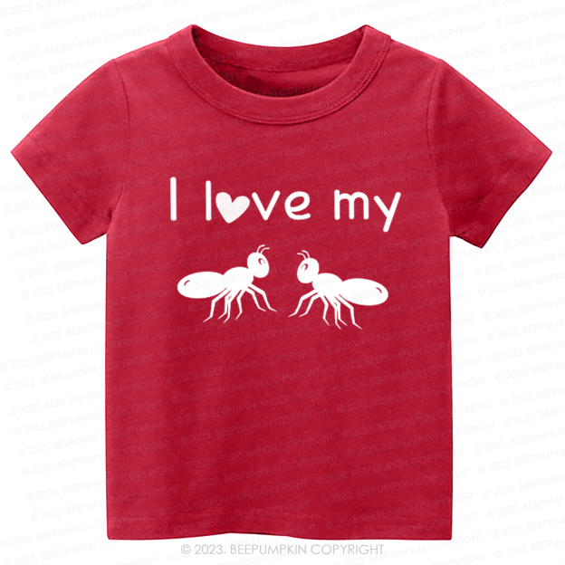 I Love My Aunts -Toddler Tees