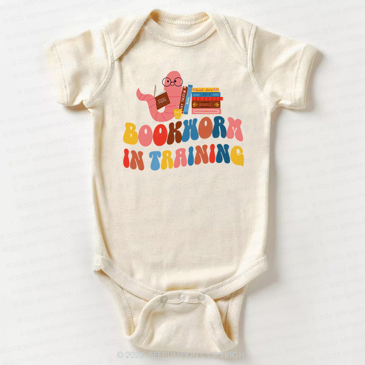 Bookworm In Training Bodysuit For Baby