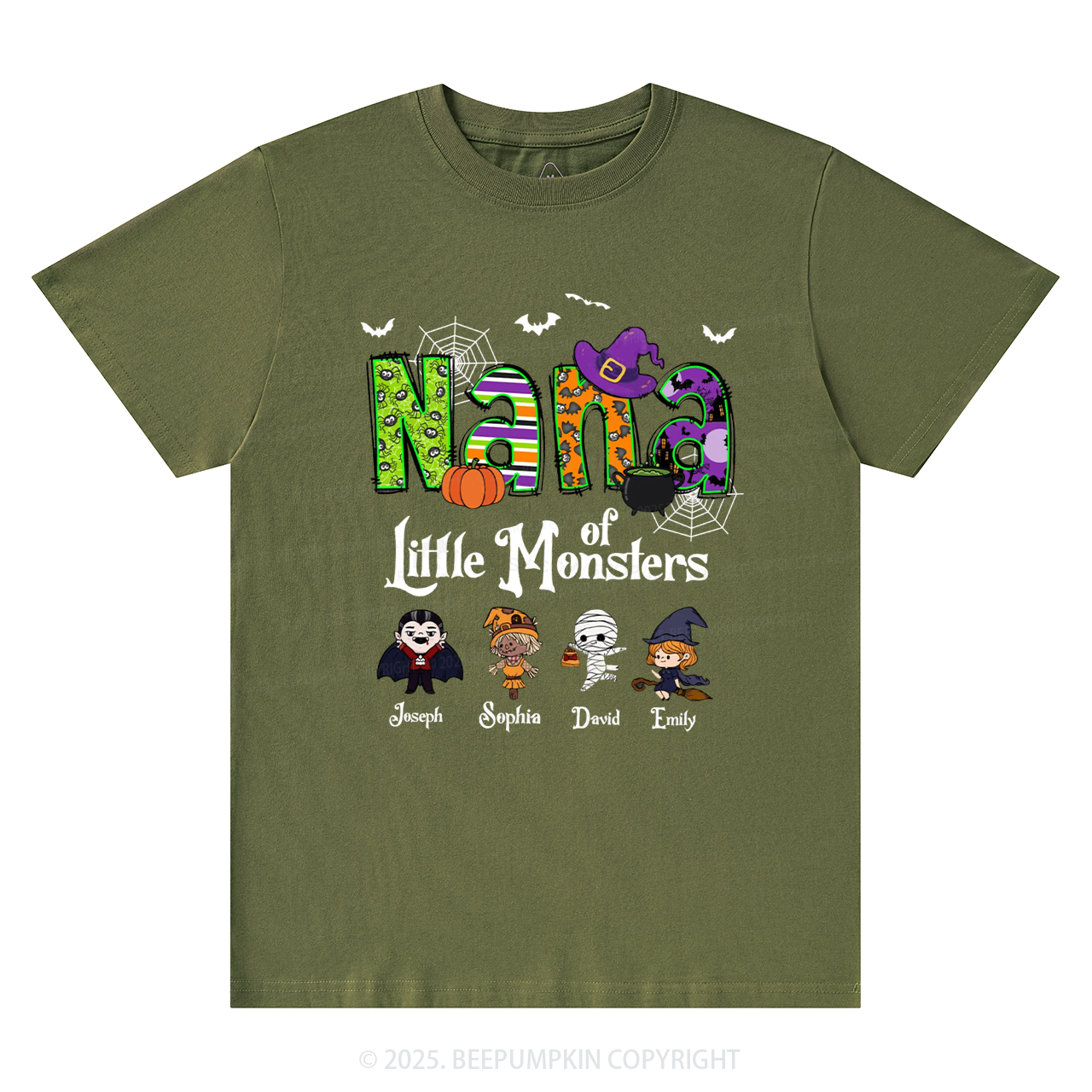 Personalized Mimi Halloween T-Shirts Beepumpkin
