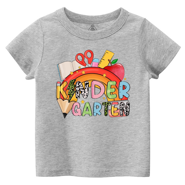 Personalized Rainbow Pencils Toddler&Kid's Tees Beepumpkin 