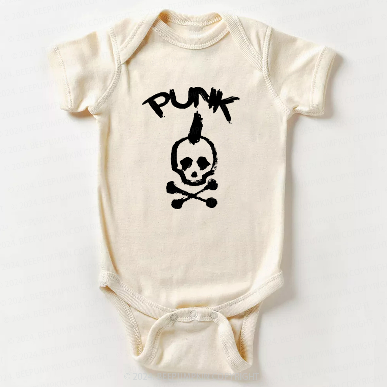 Punk Skull Bodysuit For Baby 8
