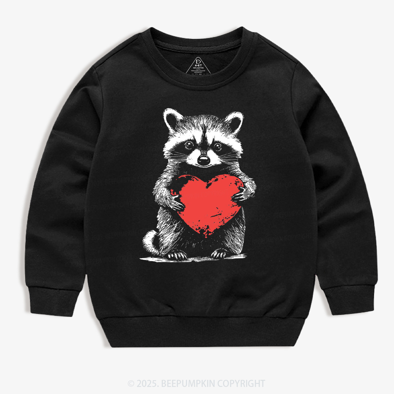 Sweet Thief Of Hearts Valentine's Day Kid's Sweatshirt