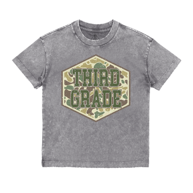 Personalized School Boy Sublimation Toddler&Kids Washed Tees