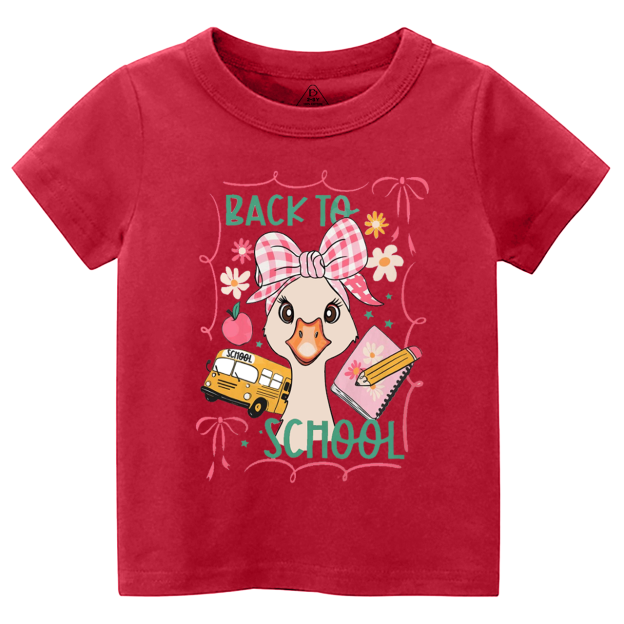 School Goose Toddler&Kid's Tees Beepumpkin 