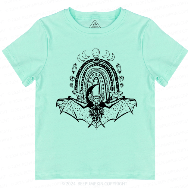 Cute Bat Halloween Toddler&Kids Tees 