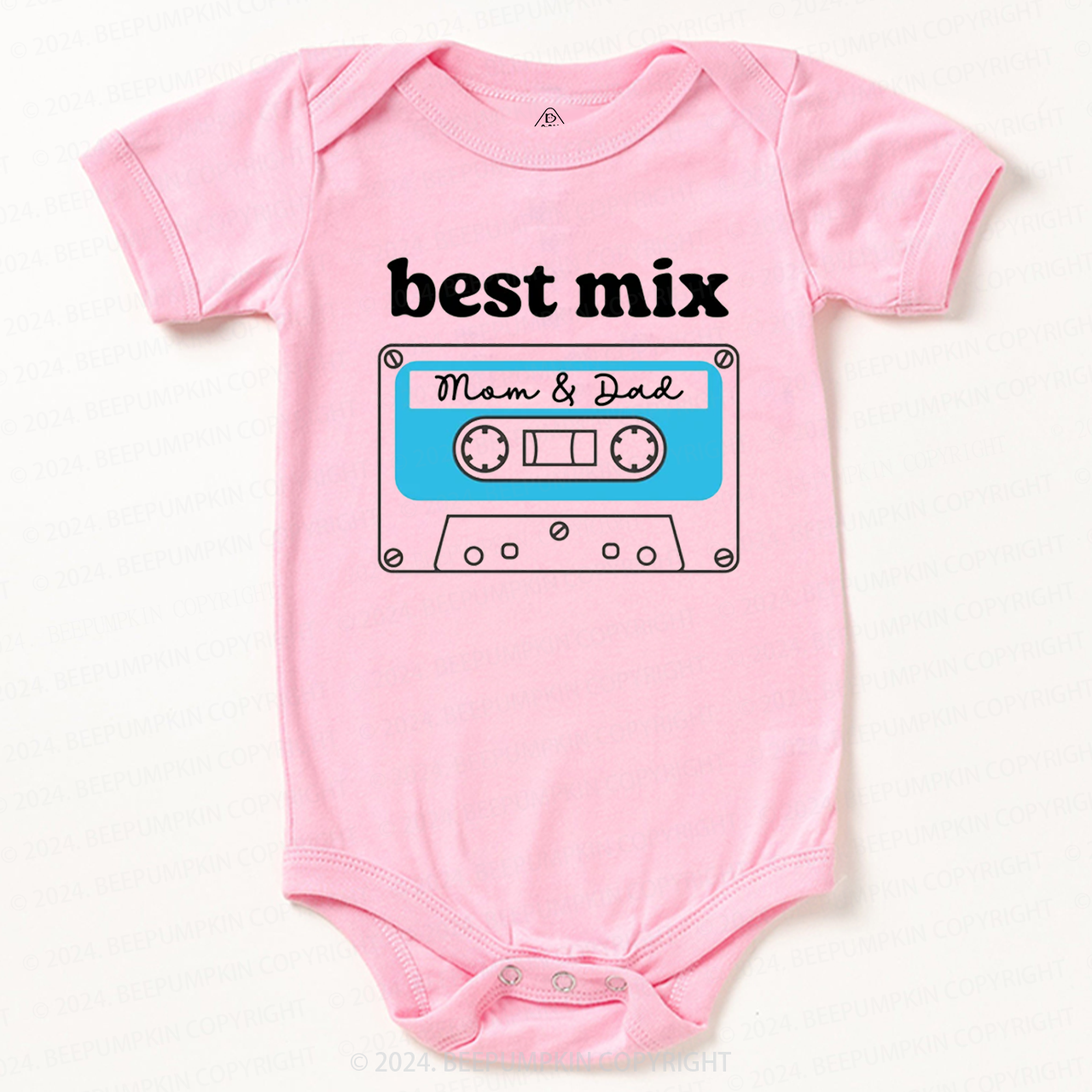 Best Mix Mom And Dad Baby Bodysuit 8