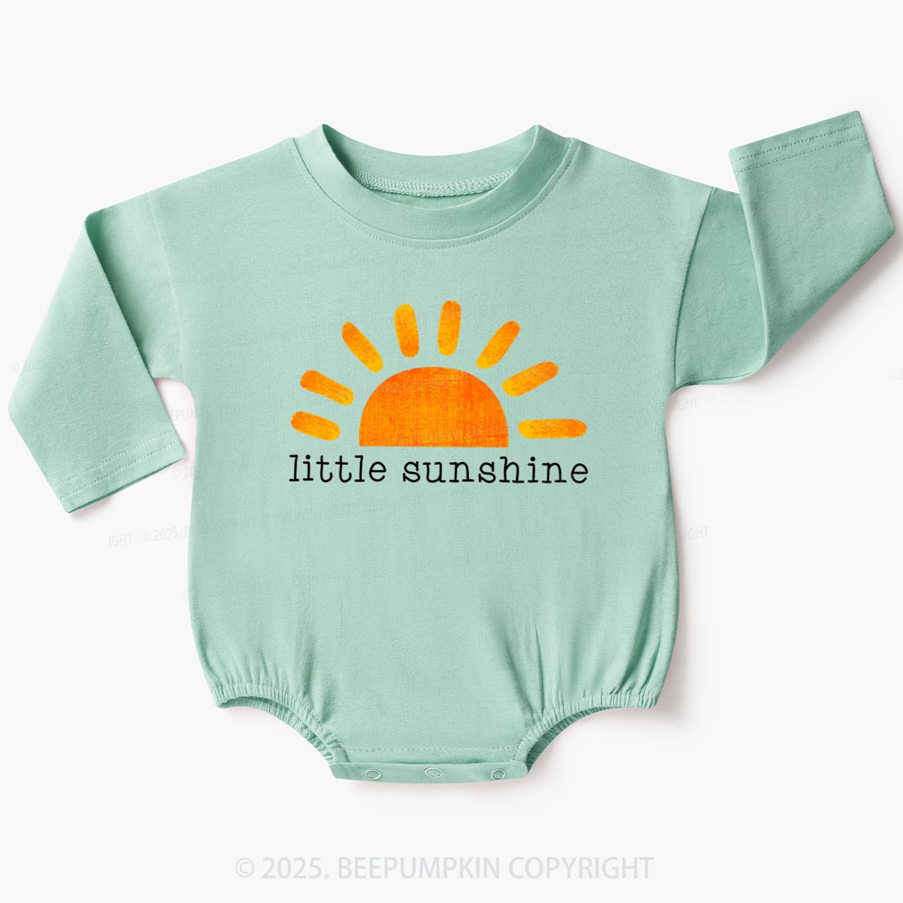 Little Sunshine Baby Bubble Romper Beepumpkin