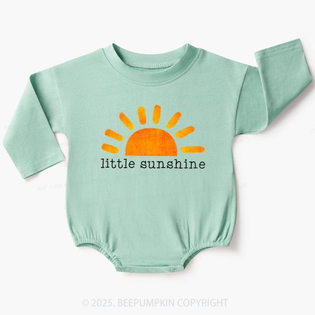 Little Sunshine Baby Bubble Romper Beepumpkin