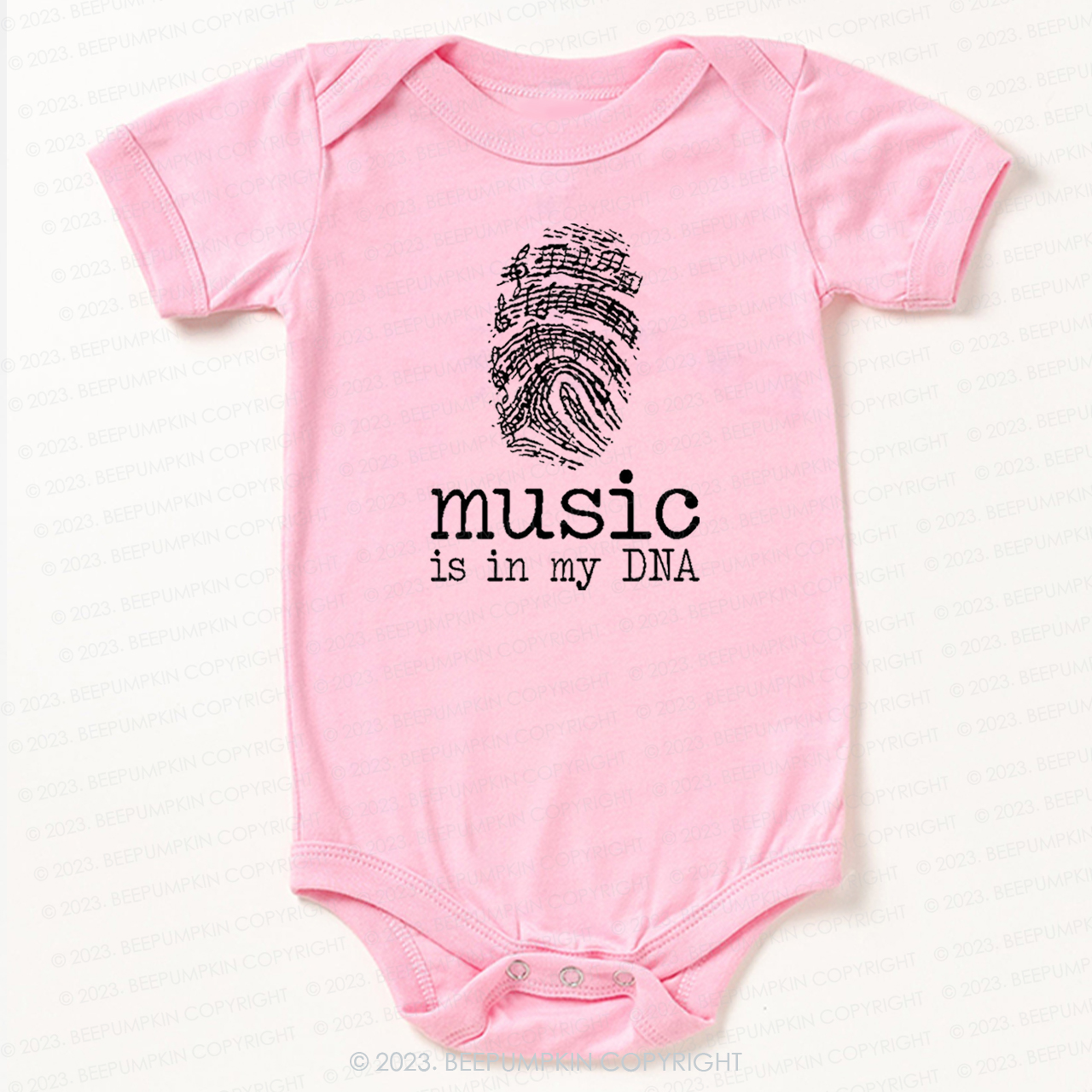 Music In My DNA Musician Bodysuit For Baby