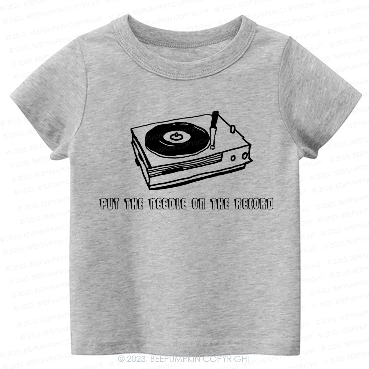 Put The Needle On The Record Kids Shirt