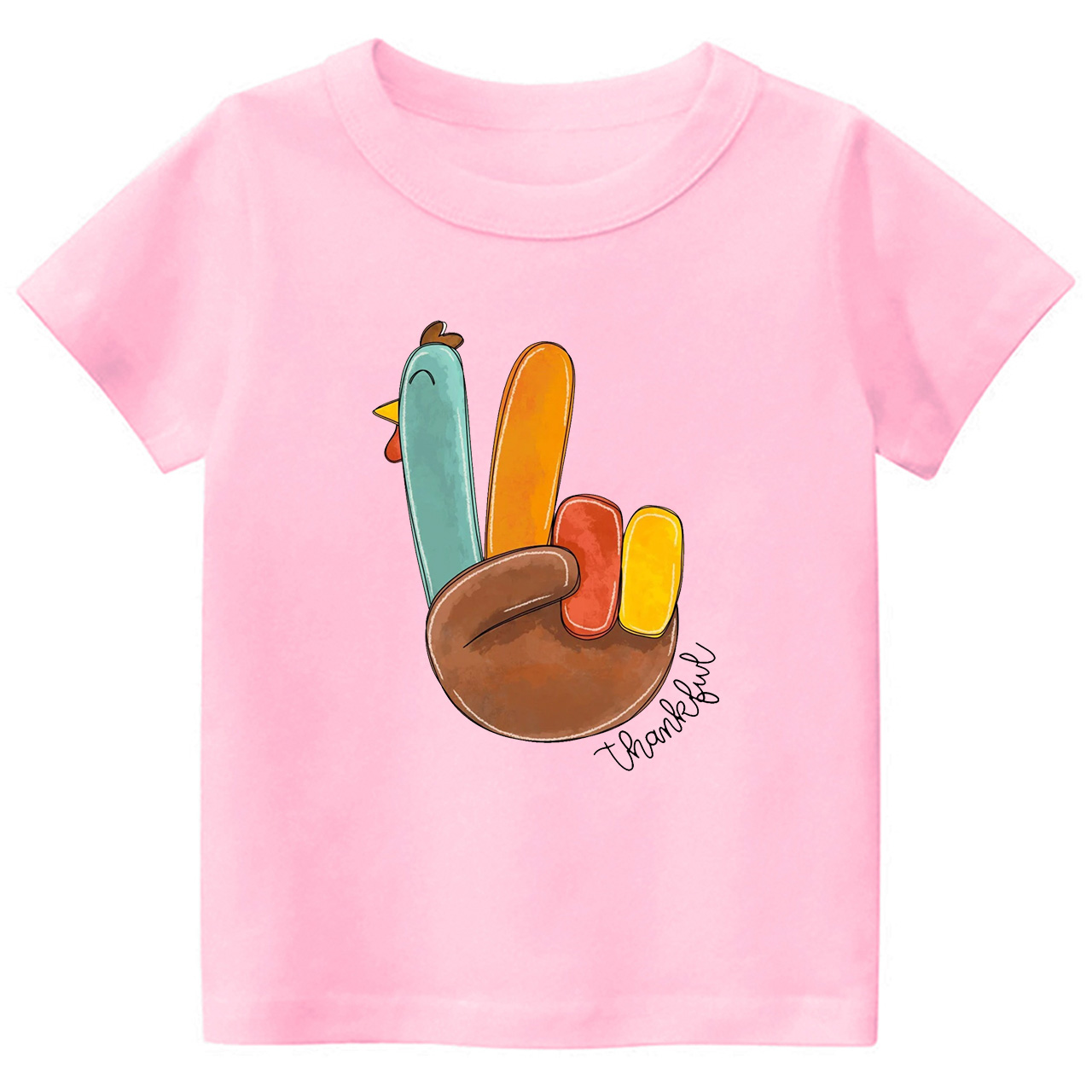Thanksgiving Little Turkey Kids Tees 