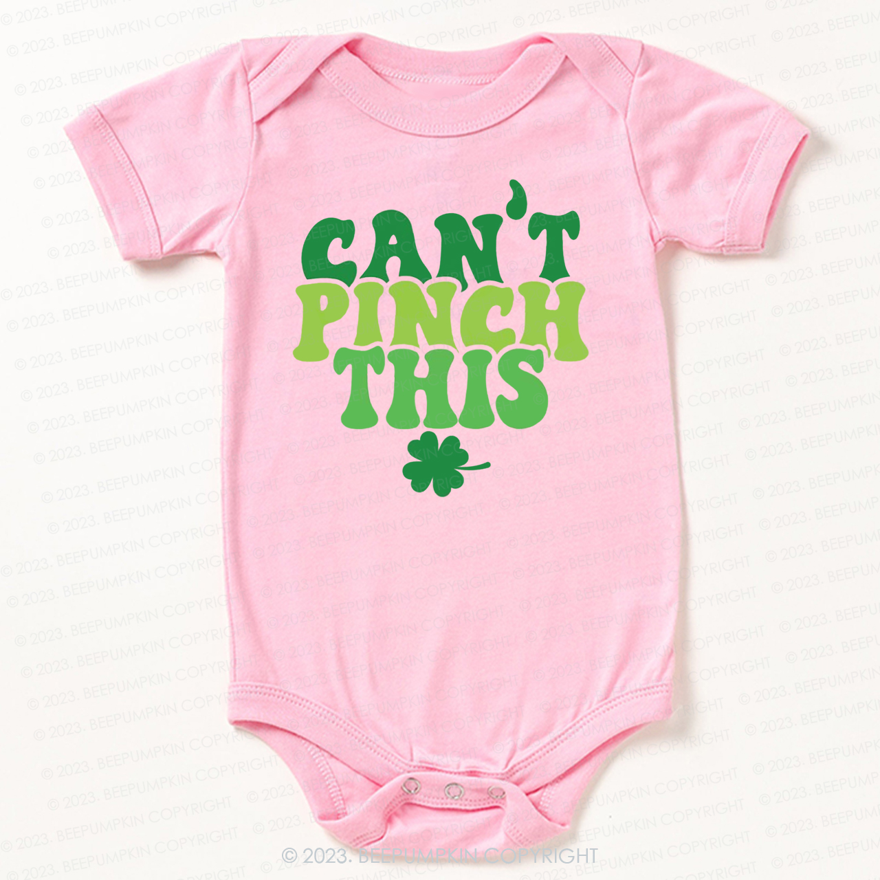 Can't Pinch This St.Patricks Day Bodysuit For Baby