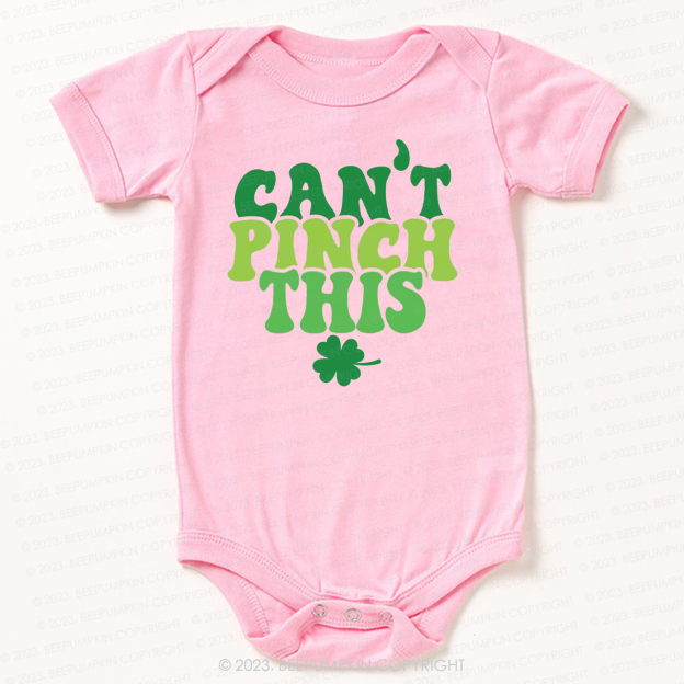 Can't Pinch This St.Patricks Day Bodysuit For Baby