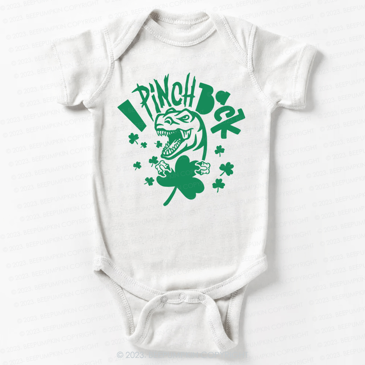 I Pinch Back St.Patricks Day Bodysuit For Baby