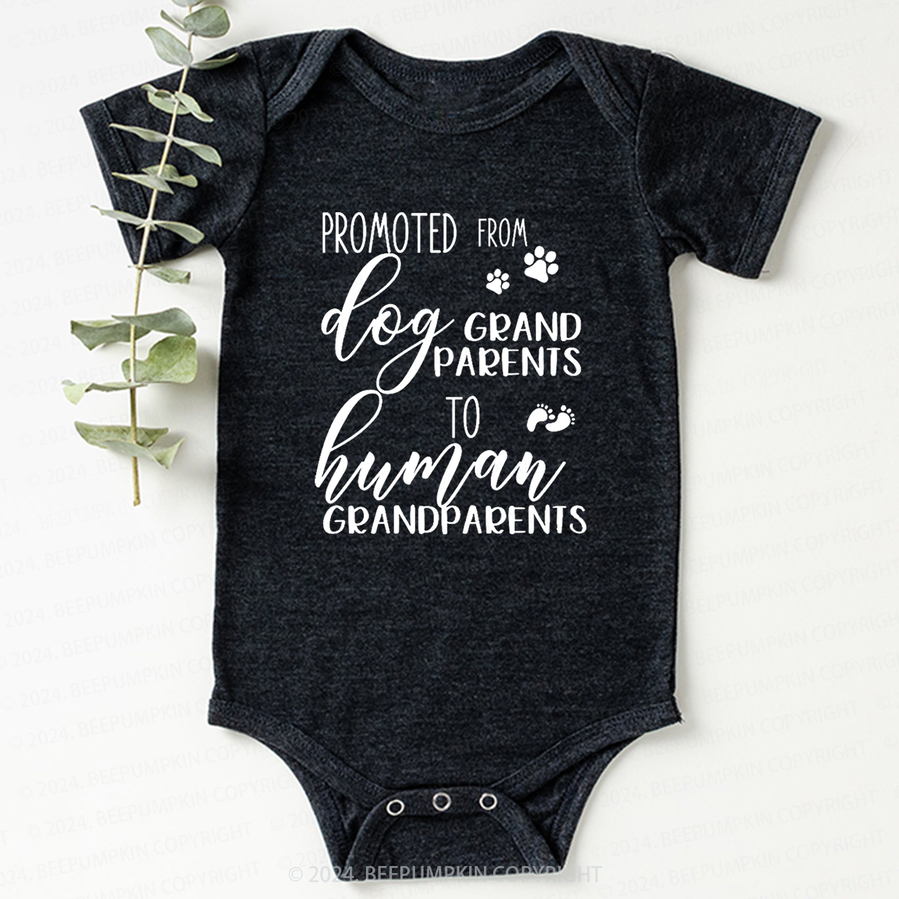 From Dog Grandparent to Human Grandparent Bodysuit For Baby 7