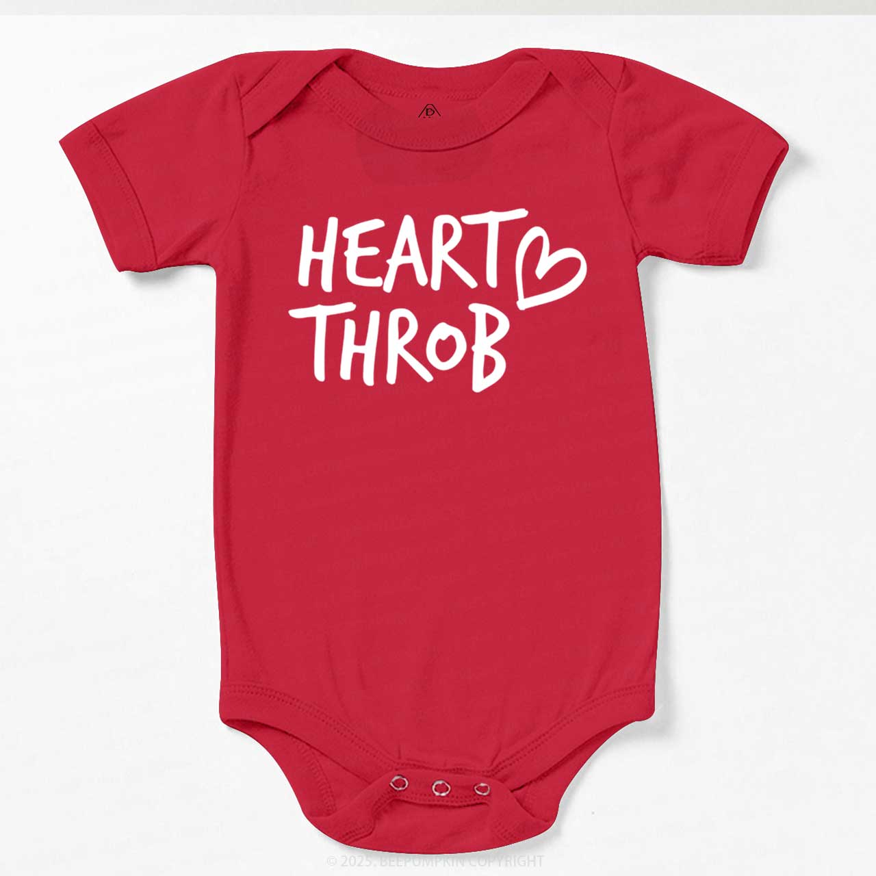 Heart Throb Valentine Bodysuit Beepumpkin