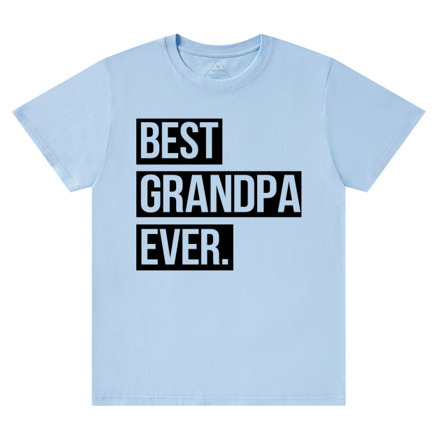 Best Grandpa Ever Grandparents T-shirt