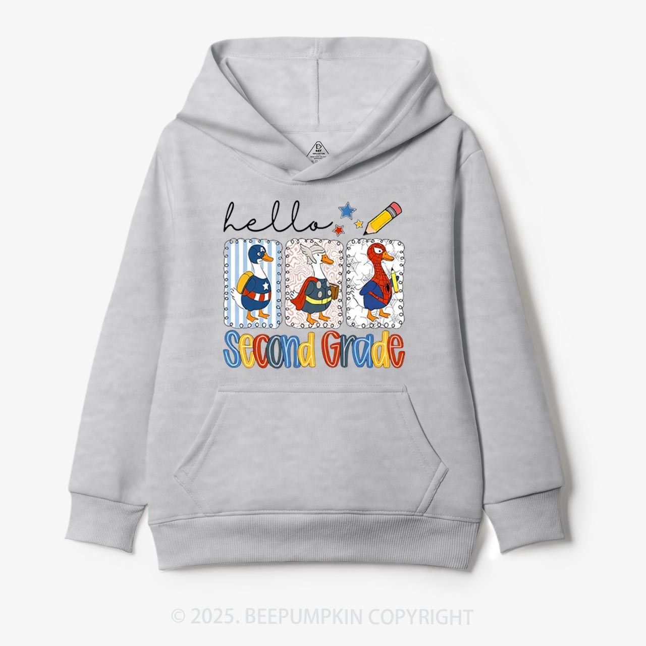 Personalized Hello School Kid's Hoodies Beepumpkin