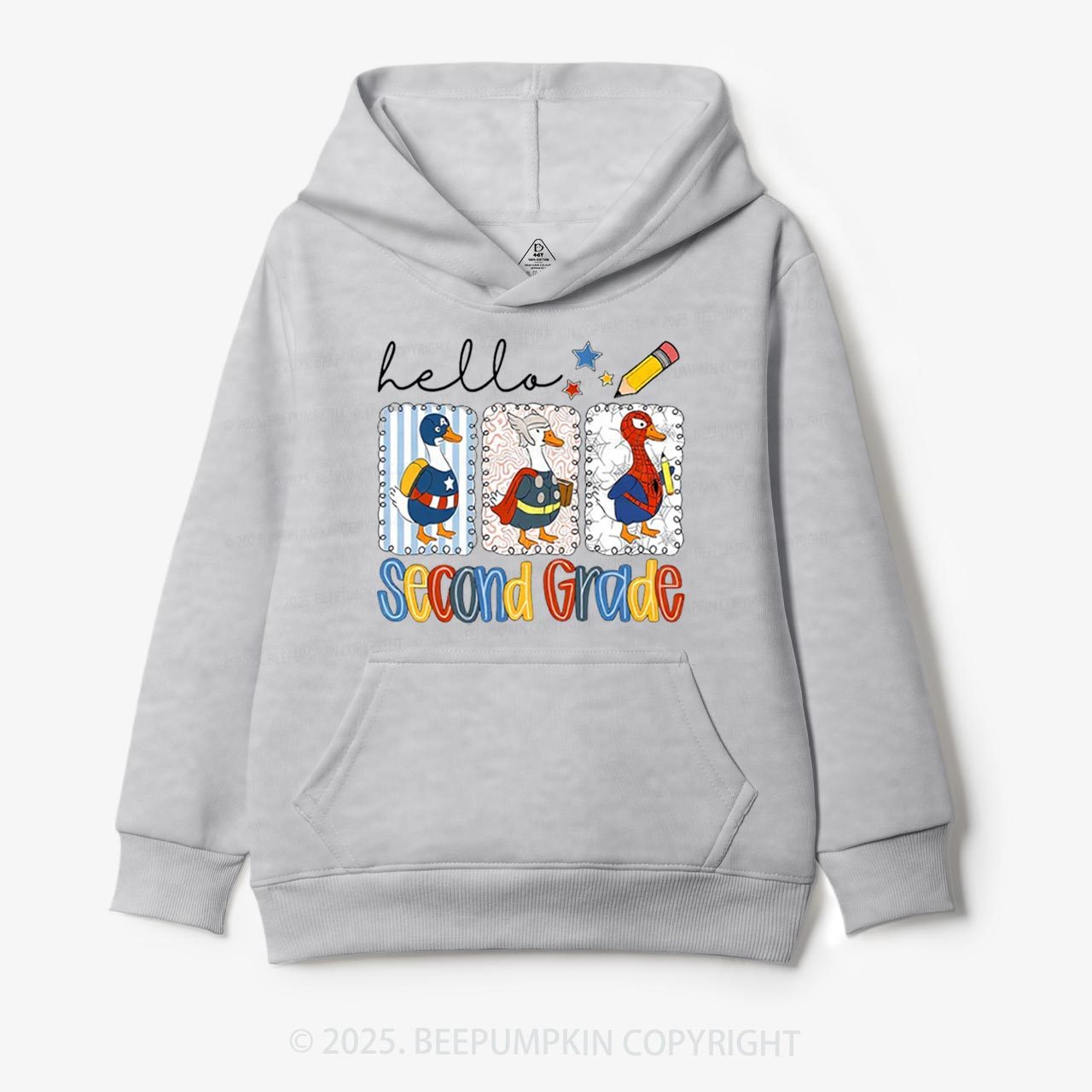 Personalized Hello School Kid's Hoodies Beepumpkin