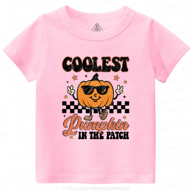 Coolest Pumpkin In The Patch Toddler&Kids Tees 